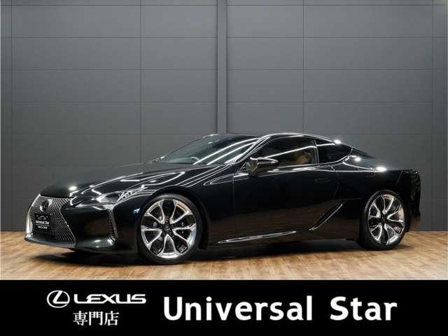 レクサス ＬＣ ＬＣ５００　パティーナエレガンス　１００台限定特別仕様車／ＬＥＸＵＳセーフティシステム＋／１オーナー車／禁煙車／屋内保管車／ＨＵＤヘッドアップディスプレイ／純正ＯＰ鍛造２１インチＡＷ／本革／パノラマガラスサンルーフ／ビルトインＥＴＣ