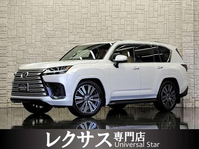 レクサス ＬＸ ＬＸ６００　ＬＥＸＵＳセーフティシステム＋／１オーナー／禁煙車／屋内保管車／ＯＰ２０ＡＷ／マークレビンソン／本革／ＳＲ／パノラマカメラ／Ｄインナーミラー／ＣＯＯＬＢＯＸ／置くだけ充電／電動格納サードシート／ＥＴＣ