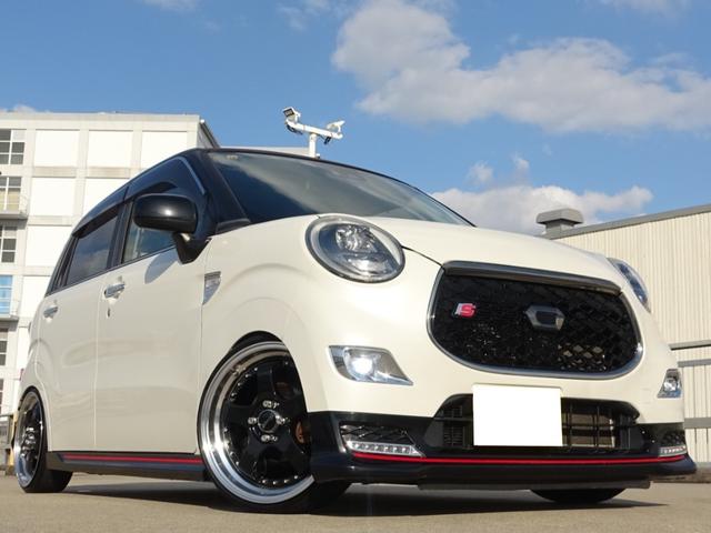 キャスト(ダイハツ) スポーツＳＡ３　白黒ツートン　１７インチ　Dampers　ＴＶナビ　・サブコン７６馬力仕様・最終型予測ブレーキスマートアシスト３・左右シートヒーター・オートハイビーム・ハーフレザー調シート・フルタップDampers・１７インチワイドアルミ・ＴＶナビ・ＥＴＣ・ドラレコ・Ｒカメラ 中古車画像