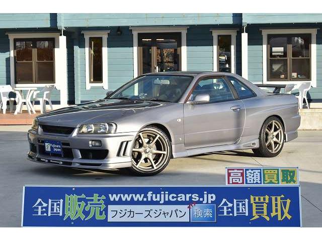 25GTターボ 純正5速マニュアル TEIN車高調 ブリッツブーストコントローラー 3連メーター ブローオフバルブ 柿本マフラー 可変マフラー GT-R用18インチAW(1枚目)