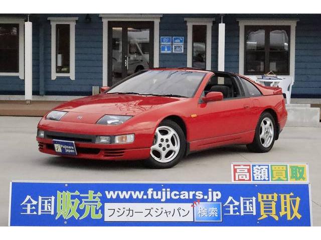 ３００ＺＸツインターボ　２シーター　Ｔバールーフ　ＢＯＳＥサウンド　純正リアスポイラー　ＦＧＫマフラー　純正１６インチＡＷ　パワーシート　オートエアコン