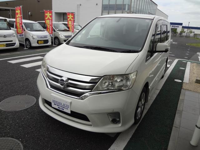 日産 セレナ ハイウェイスター　ハイウェイスター（８名）　ナビ　フルセグＴＶ