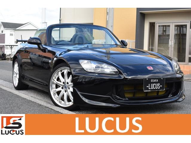 沖縄県の中古車ならＳ２０００ タイプＶ　ユーザー買取車　ＶＧＳ　ＶＴＥＣ　電動オープンＥＴＣ　カーボンボンネット　ＰＳ　ＰＷ　６ＭＴ　カスタム多数　ブラックカラー