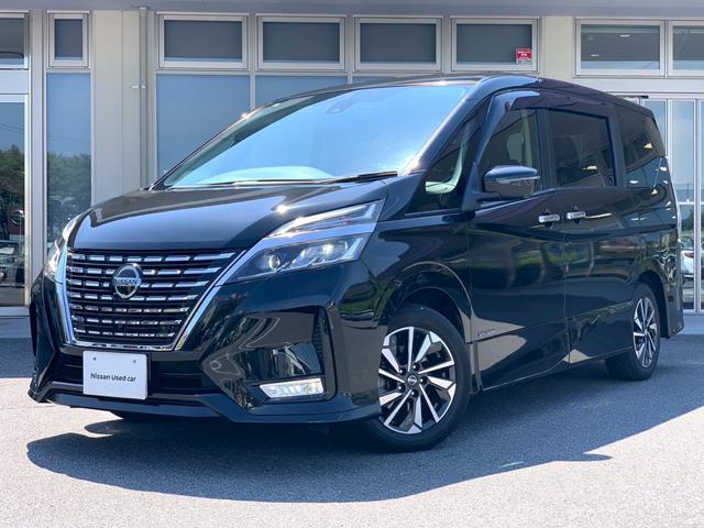 セレナ ハイウェイスターＶ　１０インチナビＴＶ　後席モニタ　前後ドラレコ　ＥＴＣ２．０　プロパイロット　アラウンドビュー　両側電動スライドドア　デジタルルームミラー　ハイビームアシスト　ＬＥＤヘッドライト（1枚目）