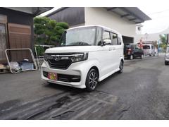 N-BOXカスタム G・Lホンダセンシング 両側電動スライドドア・LEDヘッドライト・純正ナビ・フルセグTV・ETC・Bluetooth接続可・バックカメラ・フロントドライブレコーダー・スマートキー2個 中古車画像