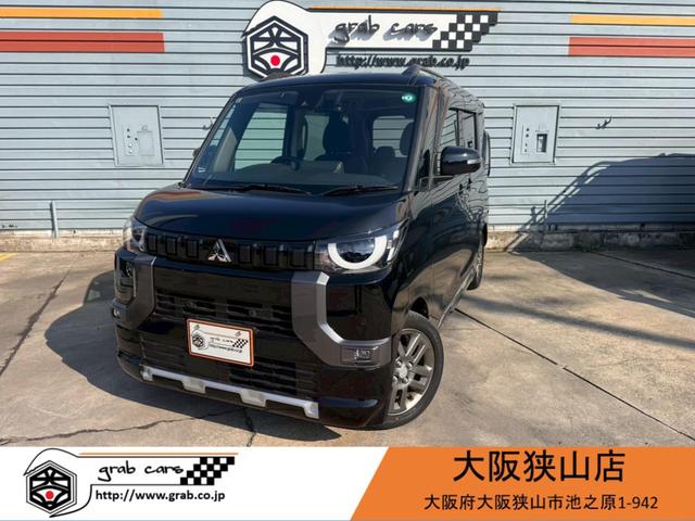 デリカミニ Ｔ　プレミアム　純正９型ナビ　全周囲カメラ　アダプティブクルーズコントロール　衝突被害軽減ブレーキ　デジタルインナーミラー　シートヒーター　両側パワースライドドア　前後ドライブレコーダー　ＥＴＣ２．０　ＬＥＤ（1枚目）
