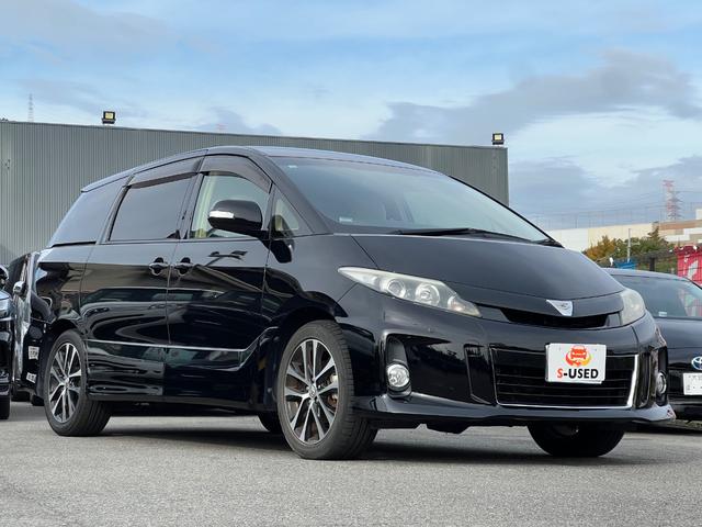 エスティマ(トヨタ) アエラス　ユーザ買取／純正ナビ／バックカメラ／側パワースライドドア／純正フリップダウン／パワーバックドア 中古車画像