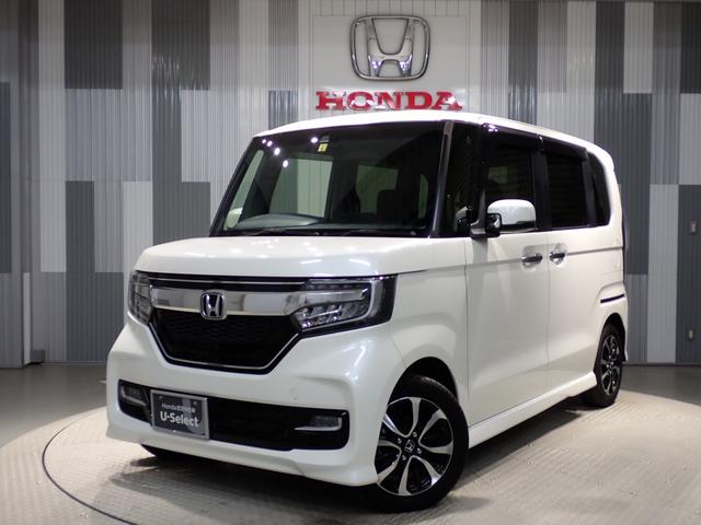 Ｎ－ＢＯＸカスタム Ｇ・Ｌホンダセンシング　ワンオーナー車ギャザスメモリーナビホンダセンシングＬＥＤＥＴＣ