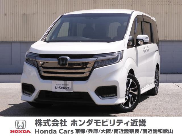 ステップワゴンスパーダ スパーダ・クールスピリットホンダセンシング　純正メモリーナビ　ＥＴＣ　フルセグ　リアカメラ　シートヒーター　ＬＥＤヘッドライト　アルミ　ワンオーナー