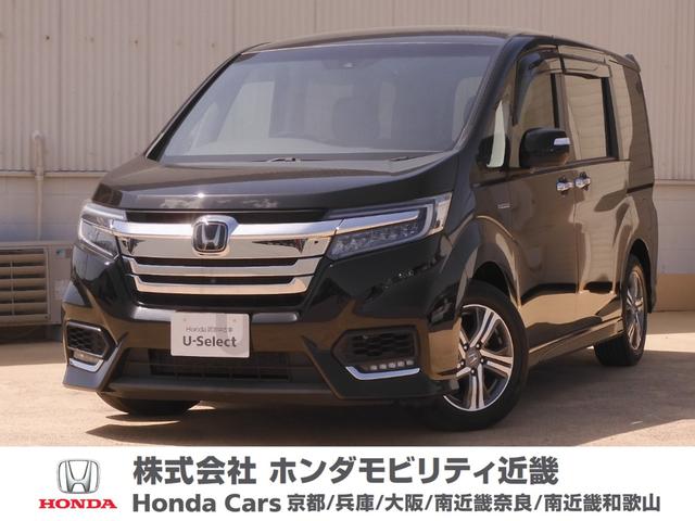 ホンダ ステップワゴンスパーダ スパーダハイブリッドＧ　ＥＸホンダセンシング　ワンオーナーメモリーナビＥＴＣフルセグリアカメラ後席モニタードライブレコーダーアルミイモビシートヒーターＬＥＤヘッドライトスマートキー