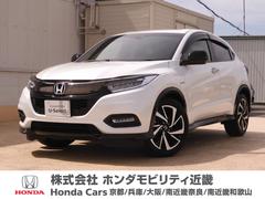 ホンダ　ヴェゼル　ハイブリッドＲＳ　ホンダセンシング　ワンオーナーメモリーナビＥＴＣフルセグリアカメラアルミイモビシートヒーターＬＥＤヘッドライトスマートキー