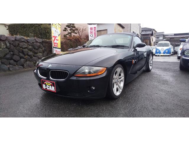 ＢＭＷ Ｚ４ ２．５ｉ　ソフトトップ　スポーツモード　黒レザーシート