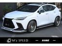 ＮＸ３５０ｈ　Ｆスポーツ　ＺＥＵＳ新車カスタムコンプリート　Ｆ／Ｓ／Ｒエアロ・リアウィング・４本出しマフラー・２２インチＡＷ・サンルーフ・ＰＢＭ・Ｄインナーミラー・ＡＣコンセント・オレンジキャリパー・三眼ＬＥＤ・後席ヒーター(1枚目)