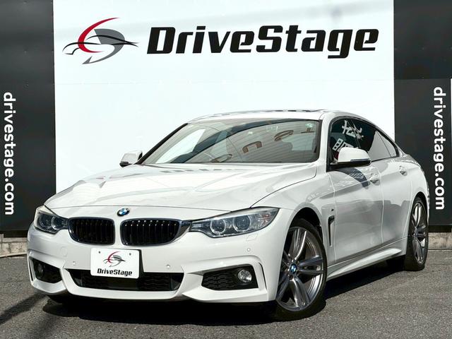 ４シリーズ(BMW) ４２８ｉグランクーペ　Ｍスポーツ　禁煙車　衝突軽減ブレーキ　追従機能　サンルーフ　赤革シート　シートヒーター　純正ナビ　フルセグＴＶバックカメラ　ＥＴＣ　前後ドラレコ　ヘッドアップディスプレイ　純正１９インチアルミ　車検整備付き 中古車画像
