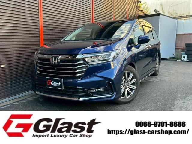 オデッセイ(ホンダ) アブソルート　緊急ブレーキ　ダブルエアコン　クルーズＣ　ＬＥＤヘッドランプ　パワーステアリング　サイドエアバック　パワーウィンドゥ　ウォークスルー　Ｗエアバッグ　アイドリングＳ 中古車画像