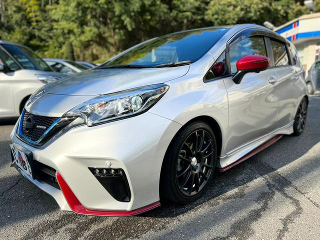 ノート 日産 ｅ パワーニスモ 全方位モニター デジタルインナミラー ニスモスポーツシート 車高調 ローダウン ｌｅｄヘッドライト 社外アルミ フルセグｔｖ バックカメラ 大阪府 ｅ パワーニスモ 全方位モニター デジタルインナミラー ニスモスポーツシート 車高調