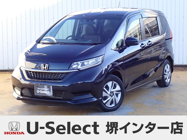 フリード＋ハイブリッド(ホンダ) ハイブリッドＧ・ホンダセンシング　ワンオーナー車　９インチ純正メモリーナビ　フルセグ　ＣＤ　ＣＤ録音　ＤＶＤ再生　Ｂｌｕｅｔｏｏｔｈ　ＵＳＢ　リヤカメラ　ＥＴＣ　前ドライブレコーダー　ＬＥＤヘッドライト　衝突軽減ブレーキ 中古車画像