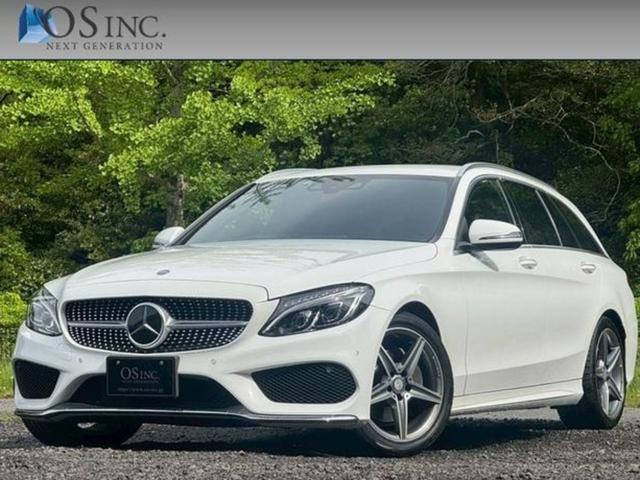 Ｃ２２０ｄ　ステーションワゴン　スポーツ　／レーダーセーフティＰＫＧ／パワートランク／パワーシート／シートヒーター／シートメモリー／純正ナビ／バックカメラ／Ｂｌｕｅｔｏｏｔｈ／フルセグＴＶ／ＣＤ・ＤＶＤ再生／スマートキー／ＥＴＣ／純正アルミ