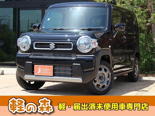 ハイブリッドＧ　軽自動車　届出済未使用車　衝突被害軽減ブレーキ　フルフラットシート　シートヒーター　アイドリングストップ　エアバッグ　ＡＢＳ　スマートキー　エアコン　パワステ　パワーウィンドウ