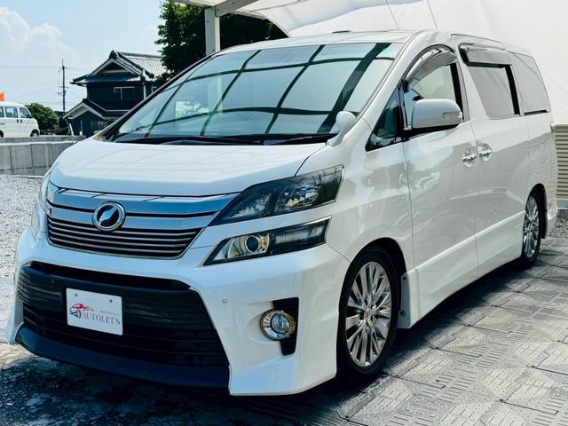 ヴェルファイア(トヨタ) ２．４Ｚ　Ｇエディション　サンルーフ・黒革シート・９インチビッグＸ・後席モニター・Ｂカメラ・ＥＴＣ・クルコン・ドラレコ・コーナーセンサー・パワーシート・Ｄ席メモリーシート・前席シートヒーター・Dampers・ガナドールマフラー・保証付 中古車画像
