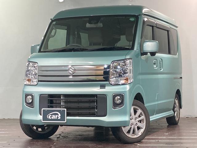 エブリイワゴン ＰＺターボ　ワンオーナー／禁煙車／ハイルーフ／キャンピング仕様／ベッドキット／ちょいキャン／レーダーブレーキサポート／社外メモリーナビ／フルセグ／バックカメラ／ＥＴＣ／キセノンライト（1枚目）