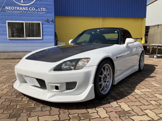 ホンダ Ｓ２０００ ベースグレード　Aftermarketカーボンボンネット　Aftermarket Aero　AftermarketＧＴウィング