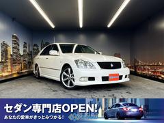 トヨタ　クラウン　アスリート　プレミアムエディション　（禁煙車）（メーカーＨＤＤナビ）（バックカメラ）（クルコン）（コーナーセンサ）（オートライト）（Dampers）（ＨＩＤヘッドライト）（スマートキー）（パワーシート）（ビルトインＥＴＣ）（純正１８インチＡＷ）