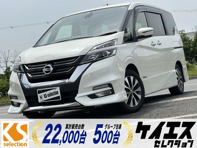 日産 セレナ ハイウェイスター　Ｖセレクション　ワンオーナー　純正９インチナビ