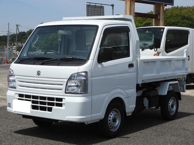 スズキ キャリイトラック 頑丈ダンプ 新明和土砂禁ダンプ 高低速２段切替式パートタイム４ｗｄ 強化リアサスペンションの中古車 グーネット中古車