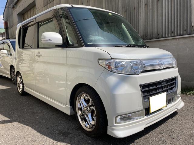 ダイハツ タント カスタムｒｓ ローダウン ワンセグ ｅｔｃ バックカメラの中古車 グーネット中古車
