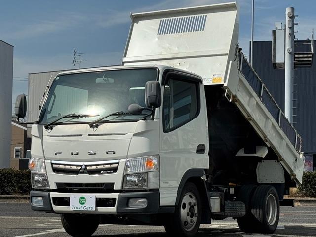 三菱ふそう キャンター ダンプ　強化ダンプ高床／ＥＴＣ／最大積載量２０００ｋｇ／車両総重量４９４５ｋｇ／キーレス／限定準中型免許可