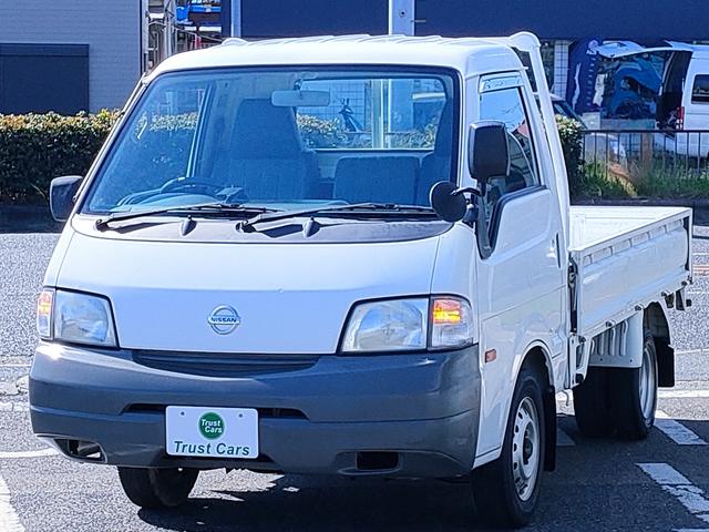 日産 バネットトラック スーパーローＤＸ　／修復歴無し／４速オートマ／普通免許／ＥＴＣ／積載量８５０Ｋｇ／乗車定員３名／エアバッグ／パワーウィンドウ／エアコン／パワステ／荷台内寸　２４７０ｍｍ　１５９０ｍｍ　３４０ｍｍ