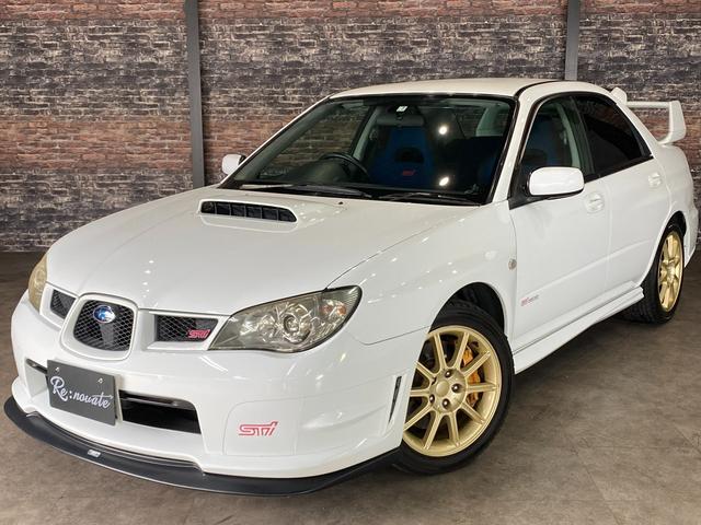 スバル インプレッサ ＷＲＸ　ＳＴｉ　Ｂｒｅｍｂｏブレーキ・純正１７ＡＷ・ＳＴＩ専用シート・ＨＩＤ・ナビＴＶ・バックカメラ・ＥＴＣ・キーレス・禁煙・修復無