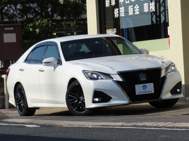 アスリートＳ－Ｔ　ユーザー様買取禁煙車　タイヤ新品交換　アドバンスドＰ　クリアランスＳ　ＭＯＰ１８インチＡＷ　Ｐアシスト　電動サンシェード　ナビ　フルセグ　Ｂカメラ　ＥＴＣ　スペアキー　保証書　取説　ナビ取説