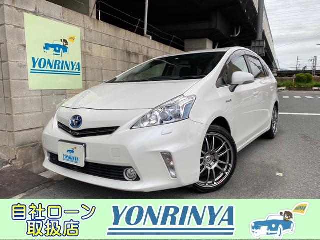 トヨタ プリウスアルファ 社外ａｗ社外ｈｄｄナビ地デジｄｖｄバックカメラｅｔｃｂｌｕｅｔｏｏｔｈｕｓｂケーブルイオン清浄機スマートキーの中古車 車体価格99万円 11 平成23 年式 走行5 3万キロ 車体色パール 京都府京都市伏見区竹田桶ノ井町５９ １ 自社ローン