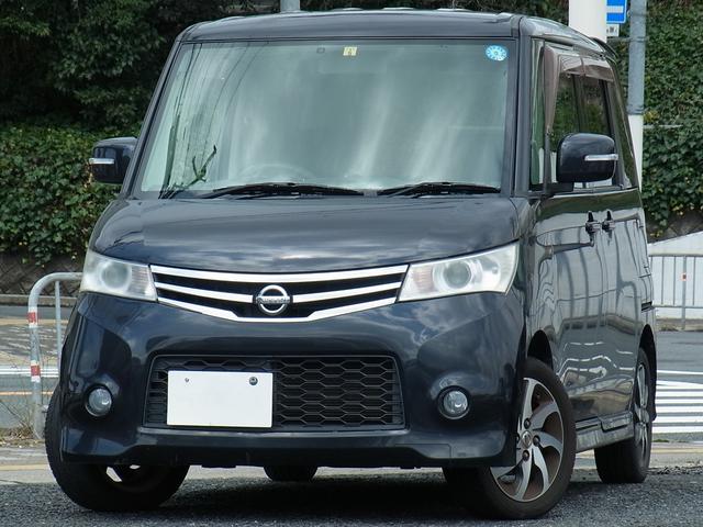 日産 ルークス ハイウェイスター　バックモニター付ナビＴＶ　ＥＴＣ　キセノン　左側電動スライドドア　タイミングチェーン