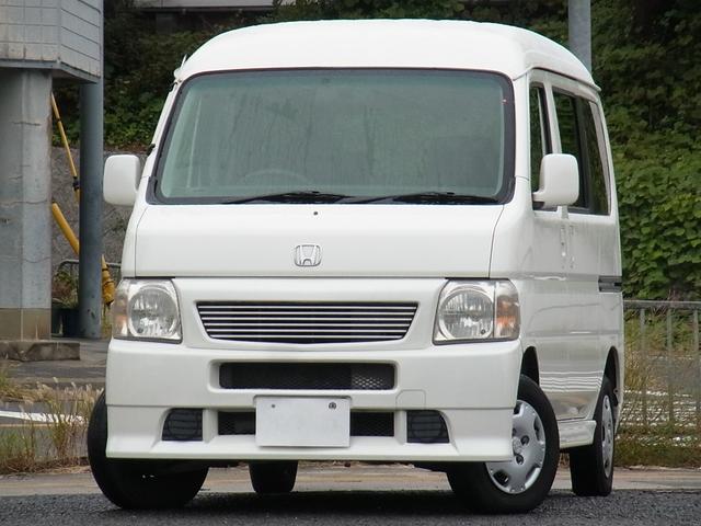 バモスホビオ(ホンダ) L 4WD 純正エアロバンパー ETC ルーフインナーサイドパイプ タイミングベルト交換済 中古車画像