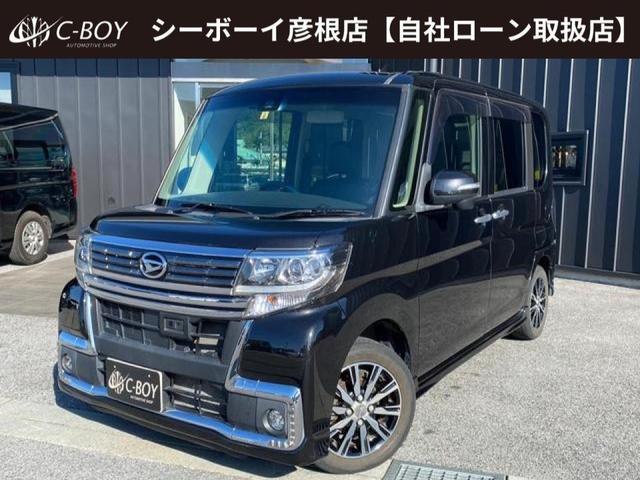 ダイハツ タント カスタムＸ　トップエディションＳＡＩＩ　純正７インチワイドメモリーナビ　フルセグ地デジＴＶ