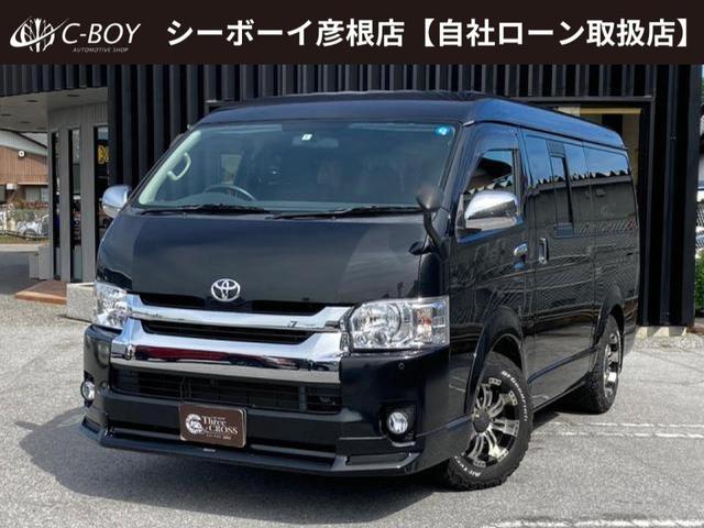 レジアスエースバン(トヨタ) ロングワイドスーパーＧＬ　ベッドキット　ディーゼル　木目調インテリアパネル　ＥＴＣ車載器　純正ＤＶＤナビ　バックカメラ 中古車画像