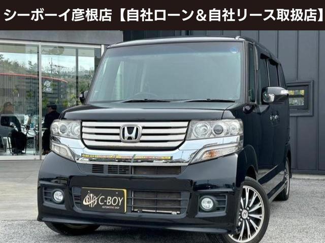 Ｎ−ＢＯＸカスタム(ホンダ) Ｇ・ターボパッケージ　パドルシフト　両側パワースライドドア　クルーズコントロール　ディスチャージヘッドライト　スマートキー＆プッシュスタート　ターボ 中古車画像