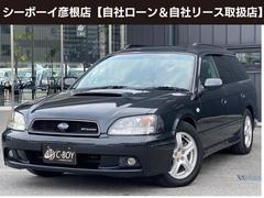 スバル　レガシィツーリングワゴン　ＧＴ−Ｂリミテッド　純正ＭＯＭＯハンドル　ハーフレザーシート　運転席パワーシート