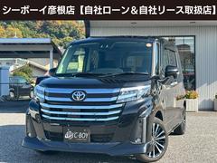 ルーミー カスタムG-T ユーザー買取車 ワンオーナー車 純正9インチナビ ブルートゥース フルセグTV ビルトインETC 両側パワースライドドア サンシェード クルーズコントロール 革巻きステアリング USB端子 中古車画像