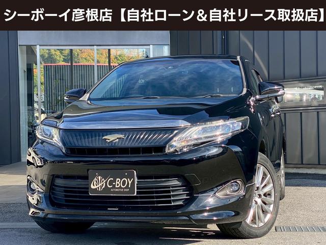 ハリアー(トヨタ) プレミアム　メーカーＯＰＪＢＬＳＤナビ　フルセグ地デジＴＶ　ブルートゥース　ブルーレイ再生　パワーバックドア　ウッドコンビハンドル　ハーフレザーシート　運転席パワーシート　クルーズコントロール　バックカメラ 中古車画像