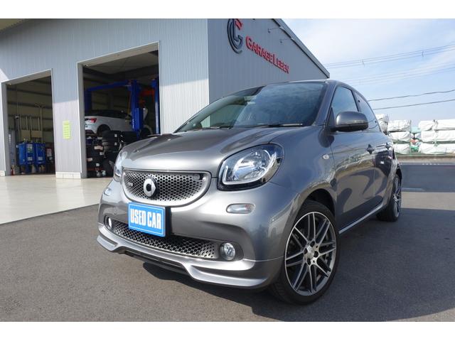 スマートフォーフォー(スマート) ＢＲＡＢＵＳ　エクスクルーシブ　ブラックレザーシート　シートヒーター　パナソニック製ナビＴＶ　バックカメラ　ＥＴＣ　パノラマルーフ　パドルシフト　キーレス　純正１７インチアルミホイール　保証書　取説 中古車画像