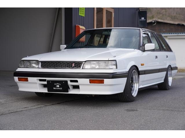 日産 スカイラインステーションワゴン 　１８００　ＣＡ１８エンジン　５ＭＴ　ローダウン・メッシュホイール・足廻り純正パーツ有