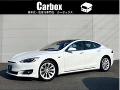 テスラ　モデルＳ　９０Ｄ　パノラマサンルーフ　黒革　エアサス