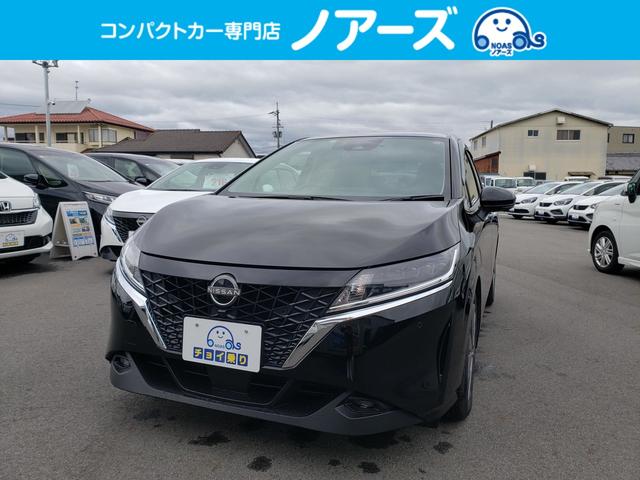 日産 ノート Ｘ　プロパイロット　アラウンドビュー　インテリジェントルームミラー　ＥＴＣ　ドライブレコーダー前後　純正ディスプレイオーディオ　カープレイ対応　アンドロイドオート対応　クリアランスソナー