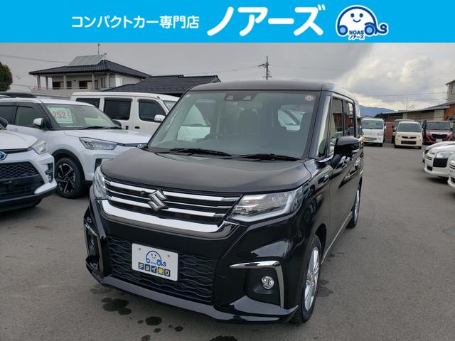 ハイブリッドＭＺ　全方位モニター　両側パワースライドドア　純正９インチメーカーナビ　シートヒーター　ヘッドアップディスプレイ　デュアルカメラブレーキサポート　電動格納ミラー　ＬＥＤヘッドライト　ＬＥＤフォグ