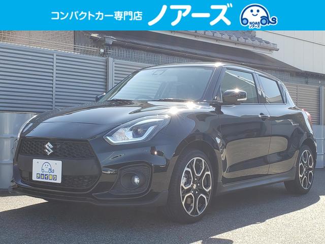 スイフトスポーツ(スズキ) ベースグレード 純正8インチナビテレビ 全方位カメラ デュアルセンサーブレーキサポート ブラインドスポットモニター アダプティブクルーズコントロール シートヒーター 保証書 フロアマット LEDヘッドライト 中古車画像