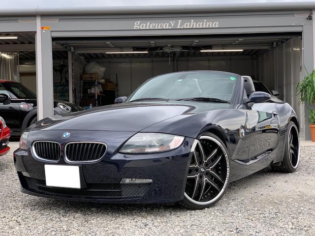 Ｚ４(BMW) ロードスター２．５ｉ　２．５ｉ　モナコブルー　６速ＡＴ　ミラー型ドライブレコーダー　レーダー探知機　２０インチアルミ 中古車画像